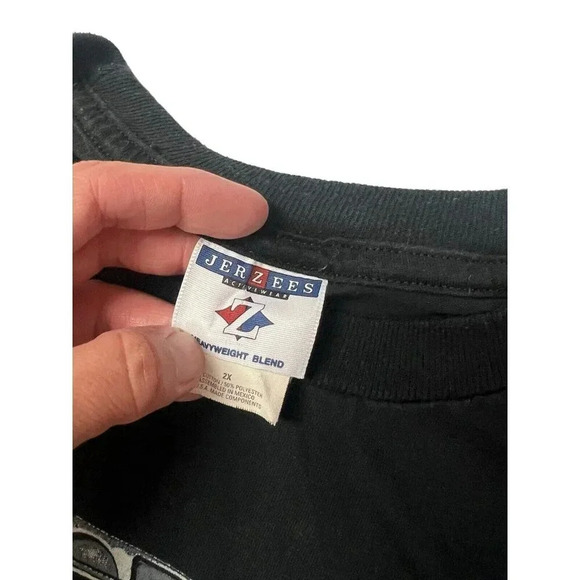 VTG Crusin Reno T Shirt 2X Black 2000 Y2K Old School Classic Muscle Cars Driving - Picture 3 of 7